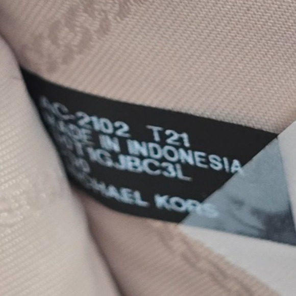 Michael Kors Jane Large Brown Pebbled Leather Clutch Crossbody NWOT - Picture 5 of 16